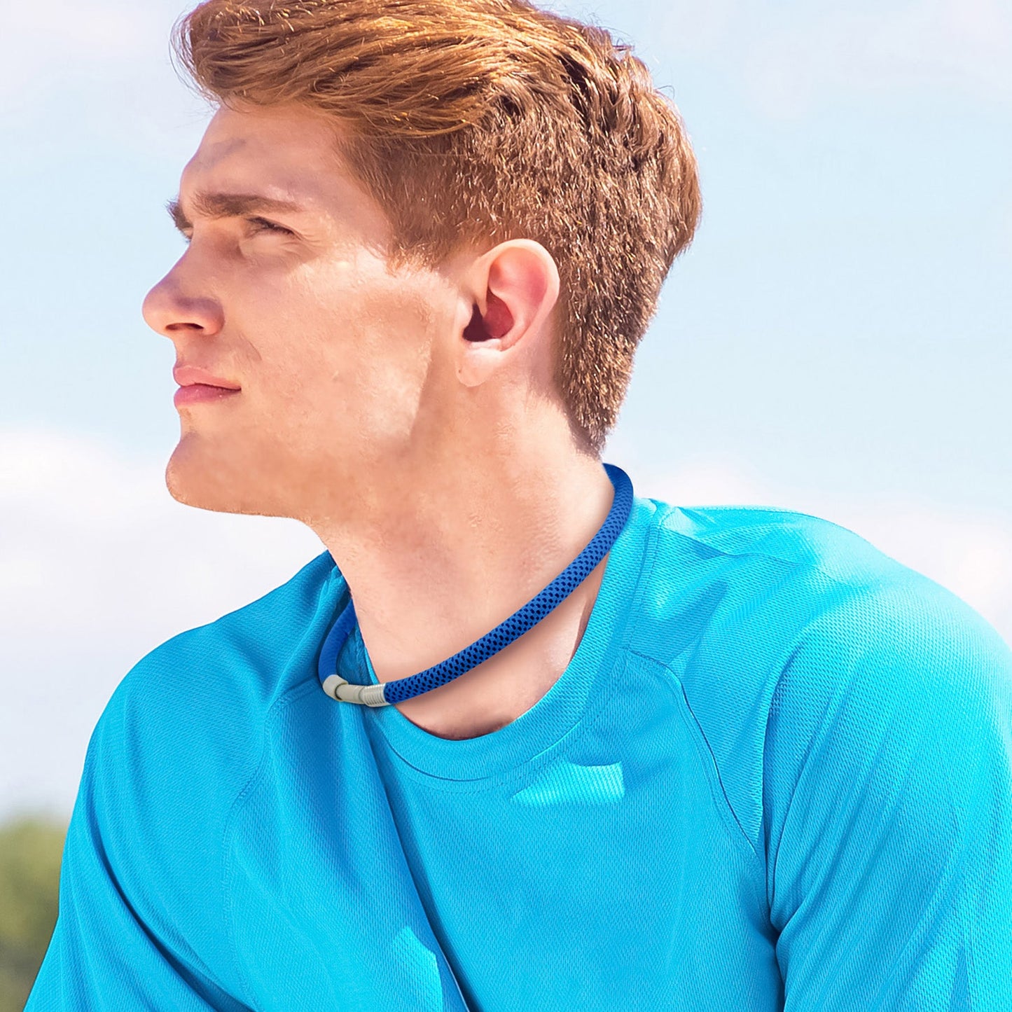 冷感ネックチューブ Lサイズ NV