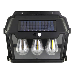 モーションセンサー付 照明バルブスター3灯