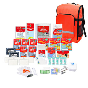 大きく開くdeリュック40点 防災用セット