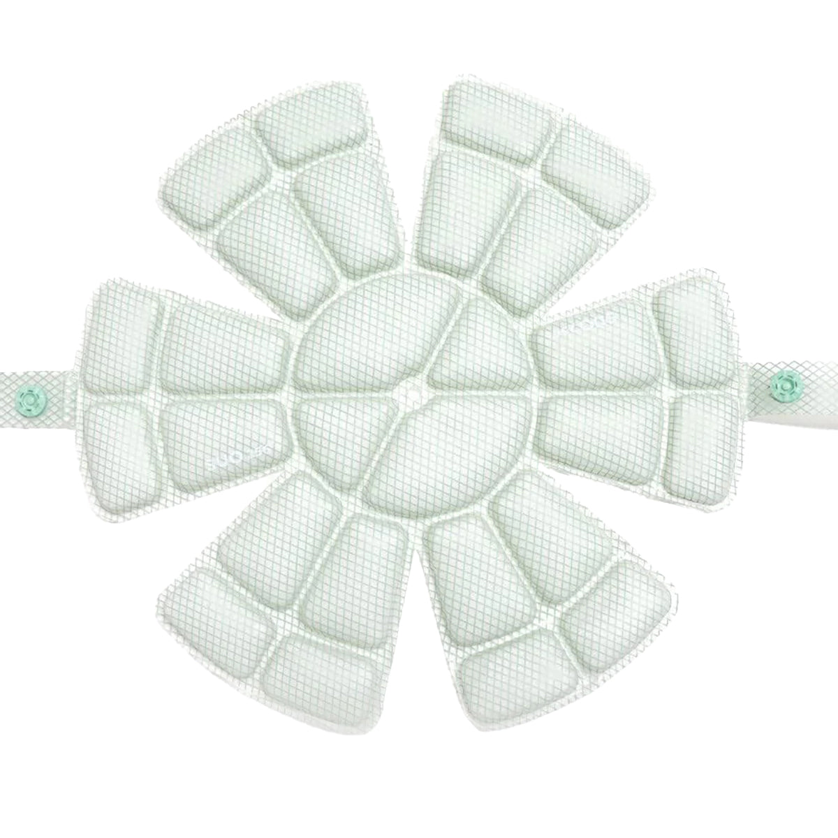 SUO 256 ICE MET ヘルメット用アイス Lサイズ ライトグレー