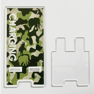 スマホスタンドアクリル 迷彩 SSAC-18