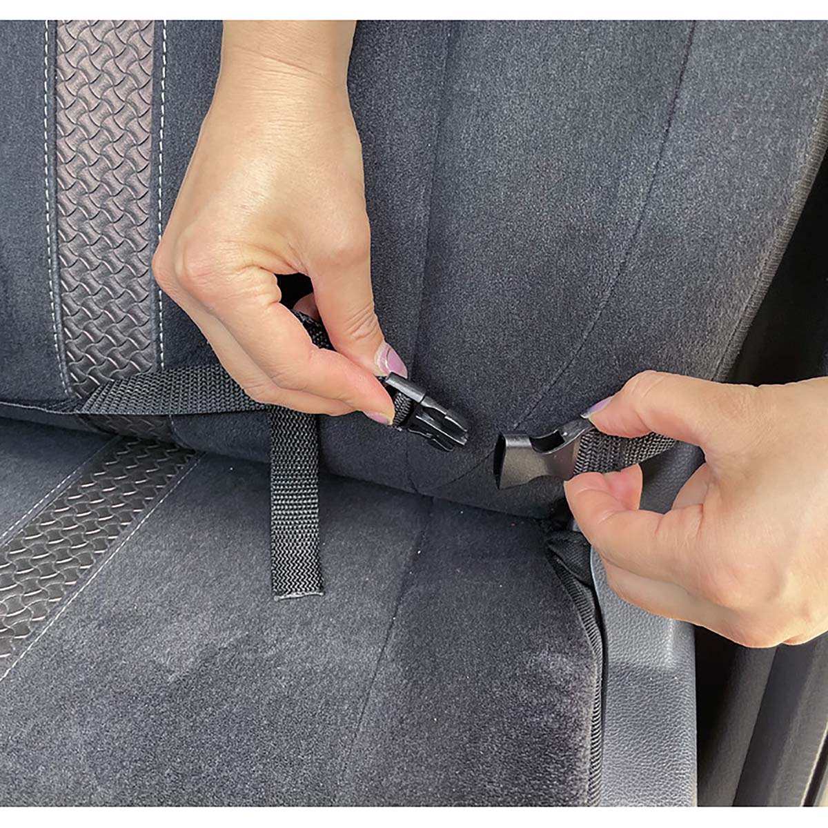 カー用品 IDEA LAB ティッシュ&大容量ポケット