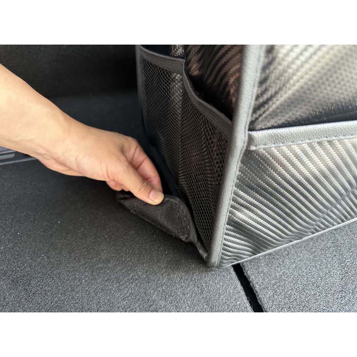 カー用品 ガベルラグジュアリアス カーボントランクボックス