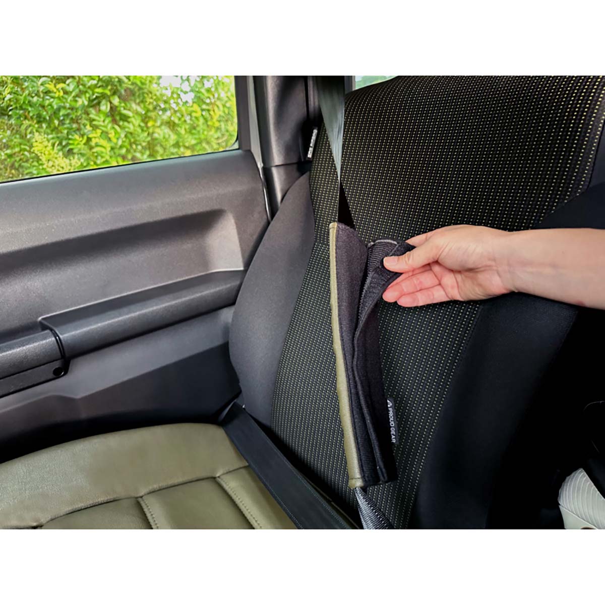 カー用品 ミリタリーエディション シートベルトパッド2P