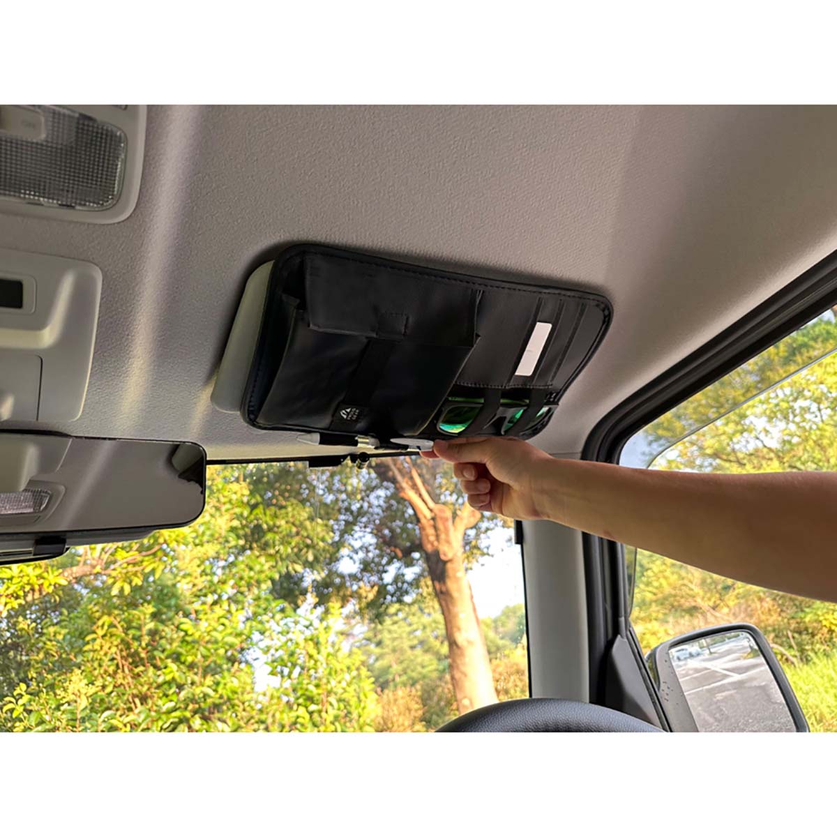 カー用品 ミリタリーエディション バイザー&サングラスホルダー