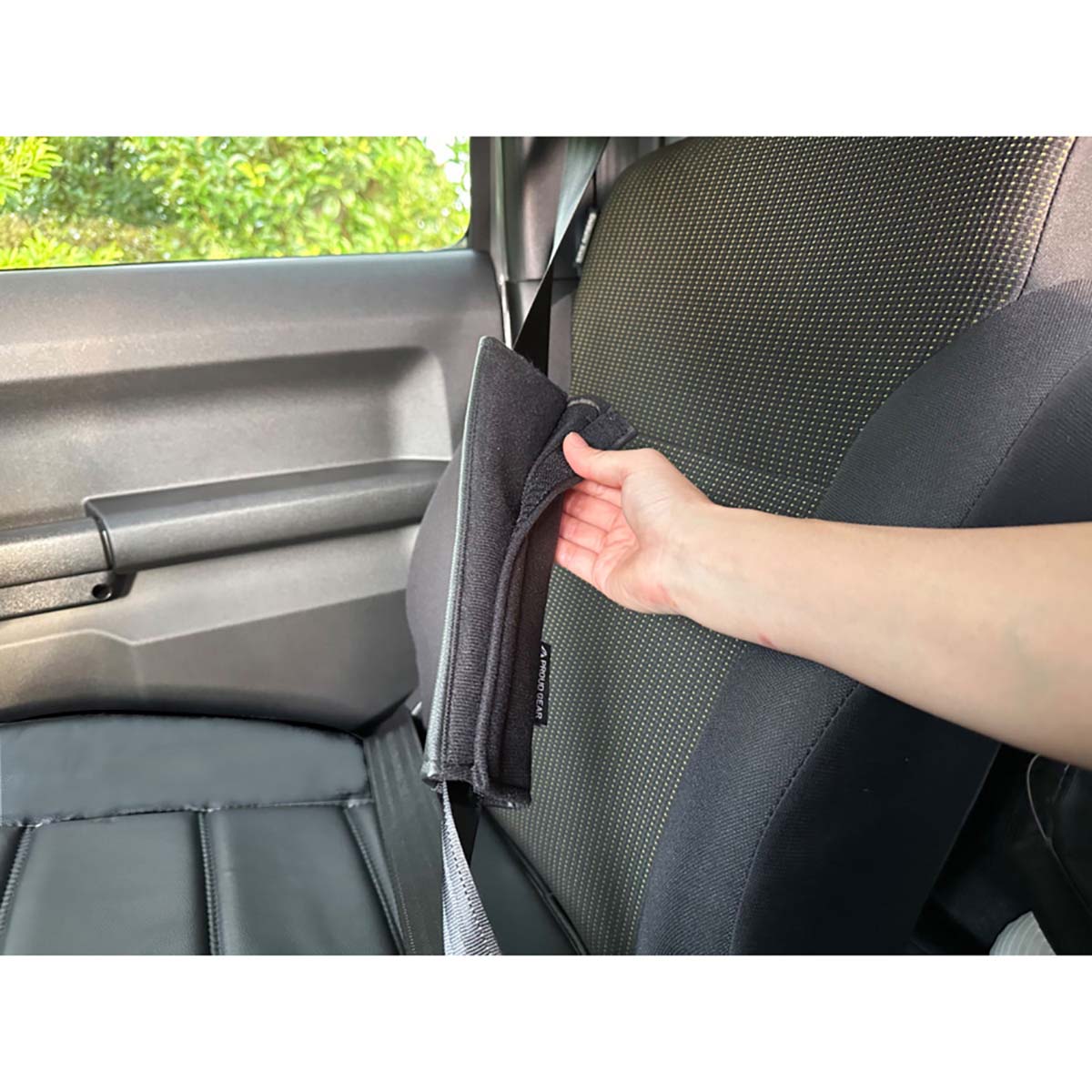 カー用品 ミリタリーエディション シートベルトパッド2P