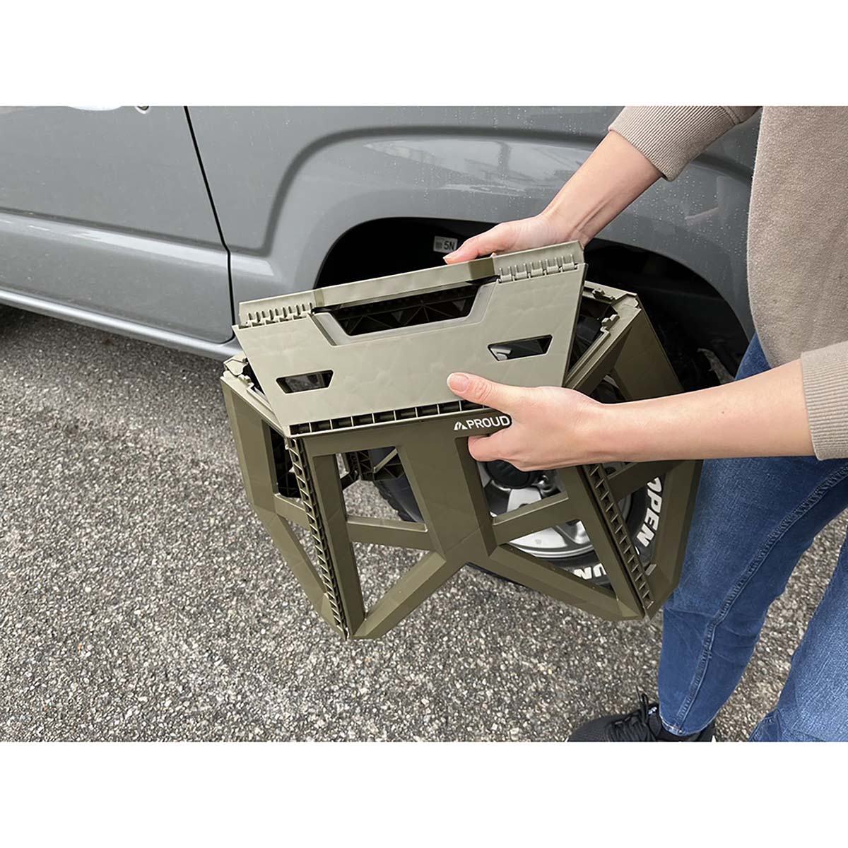 カー用品 プラウドギア ステップ&チェア