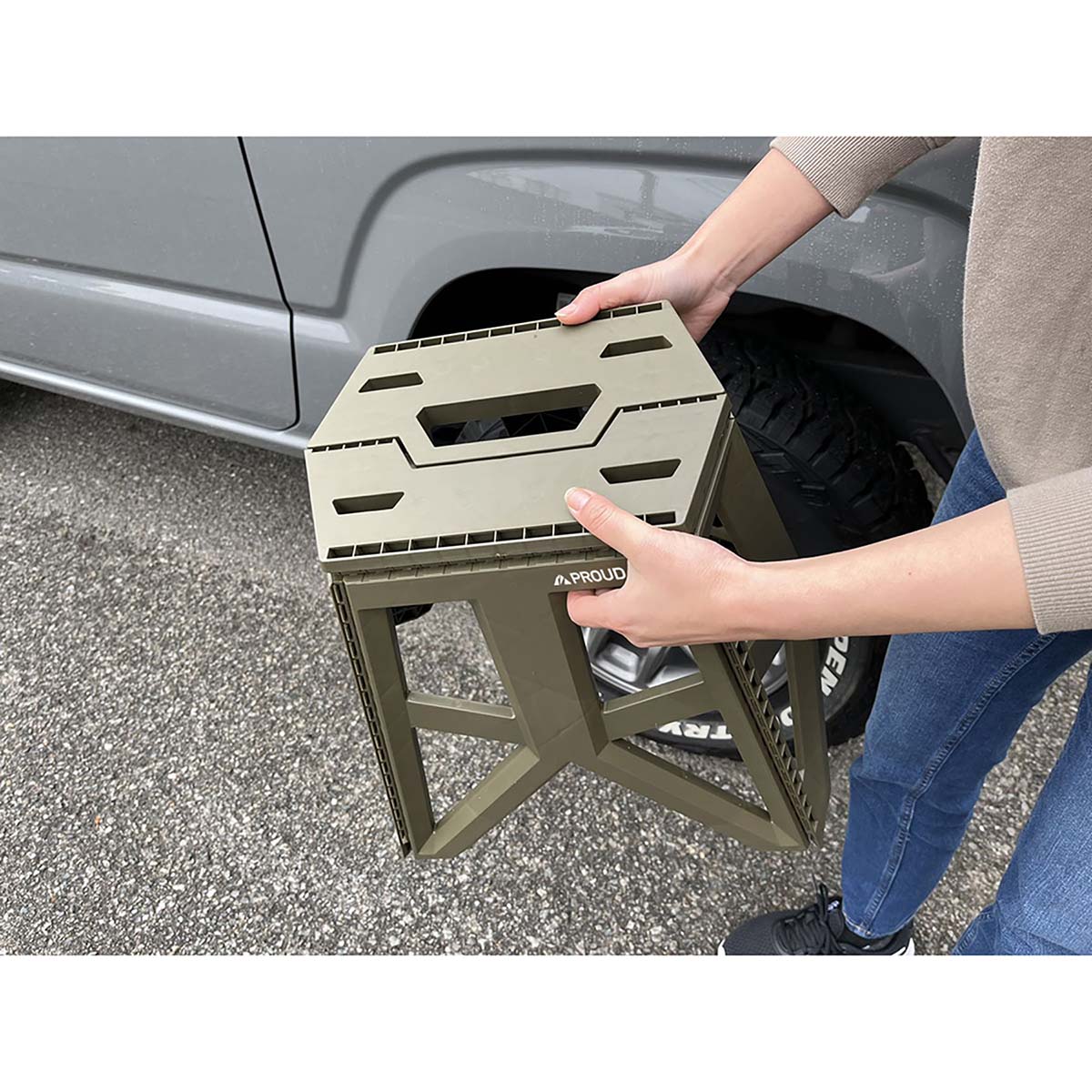 カー用品 プラウドギア ステップ&チェア