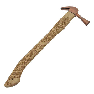 仮枠ハンマー 銅 止付 小 真直 「巻龍」