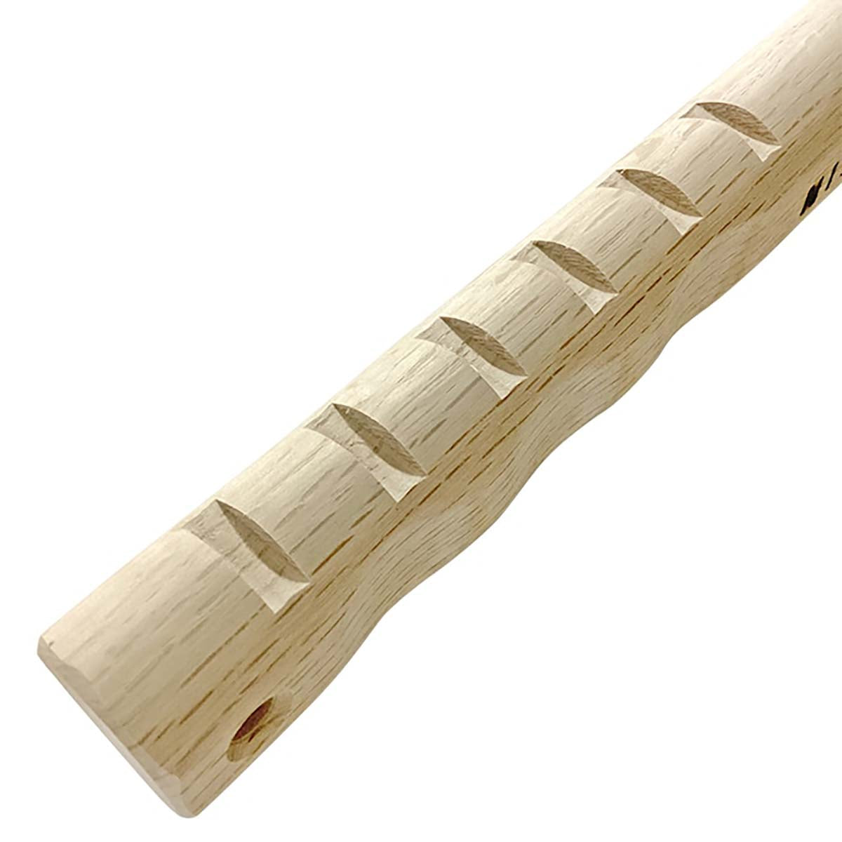 樫・石頭(アシバ)ハンマー柄 250mm 楕円 ショート