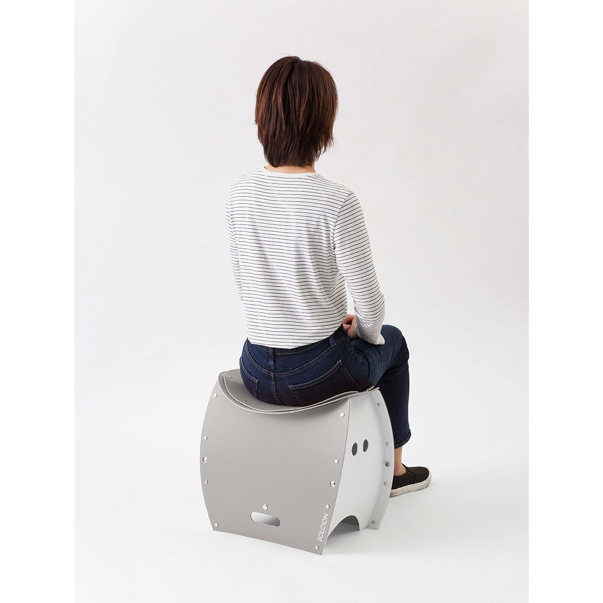 PATATTO350+ 折りたたみ椅子 グレージュ