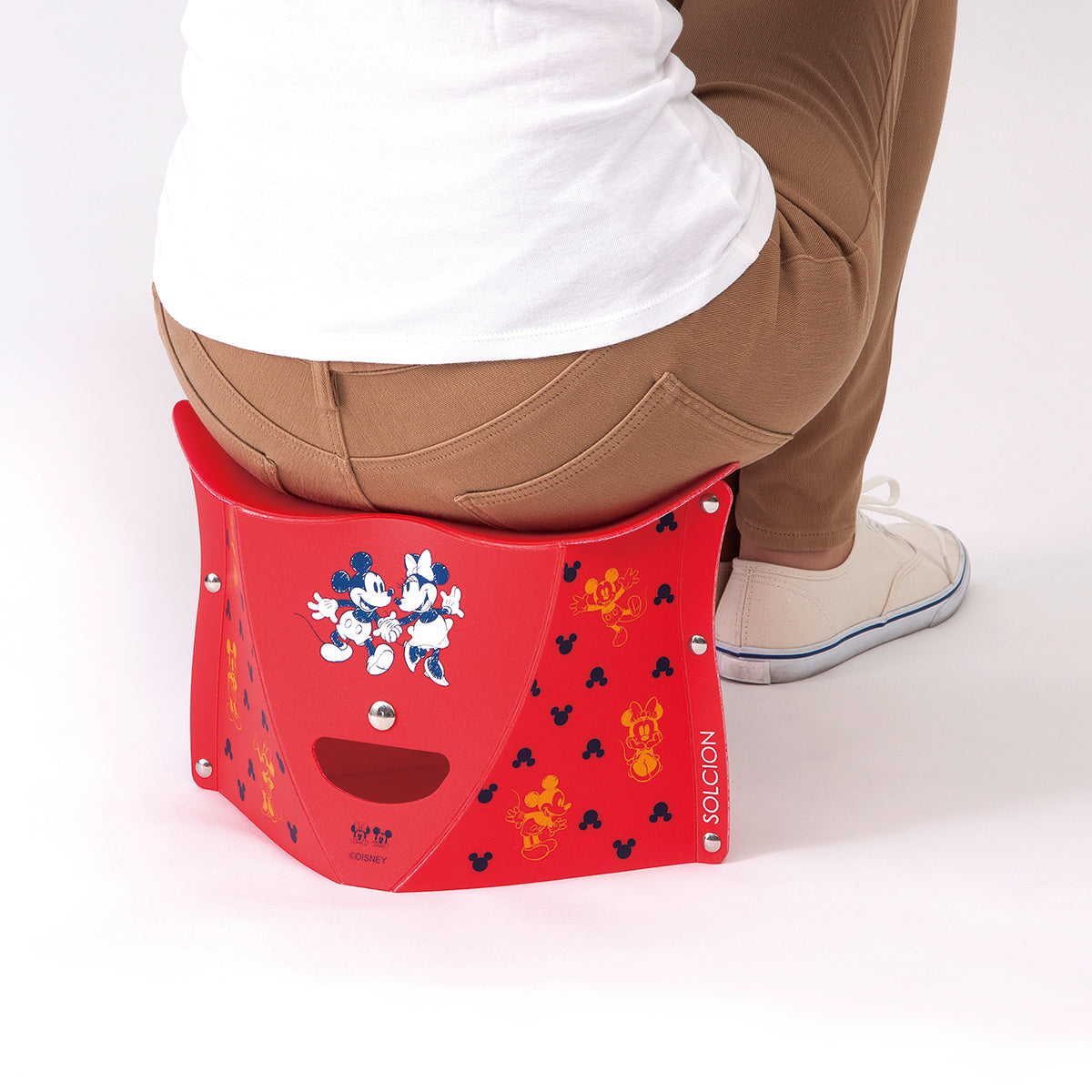 PATATTO180 折りたたみ椅子 Disney101匹わんちゃん