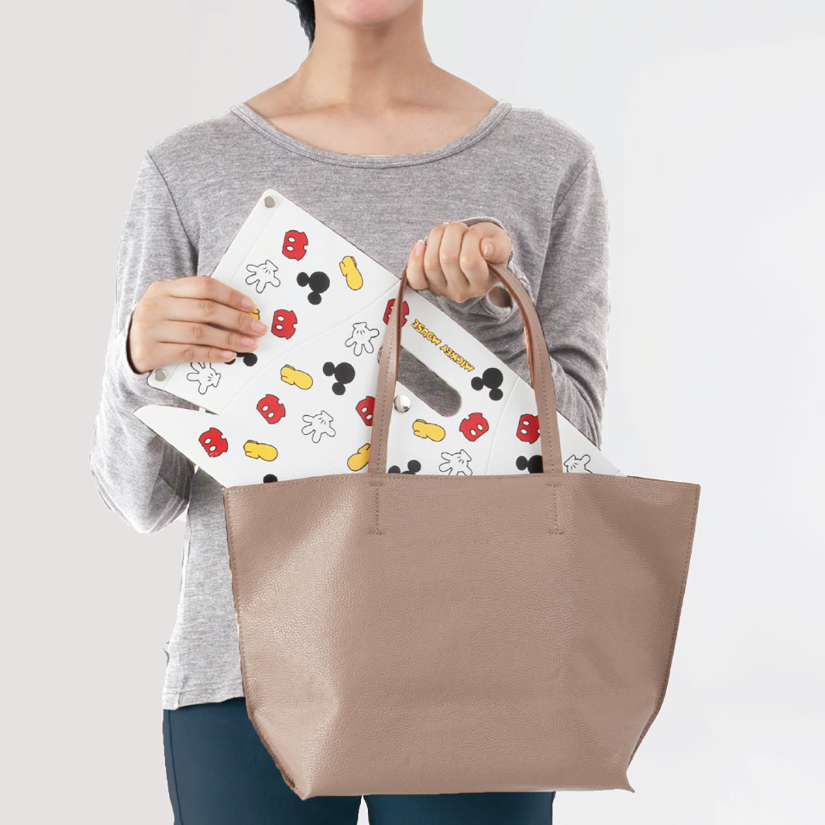 PATATTOmini 折りたたみ椅子 Disney復刻ミッキーアイコン