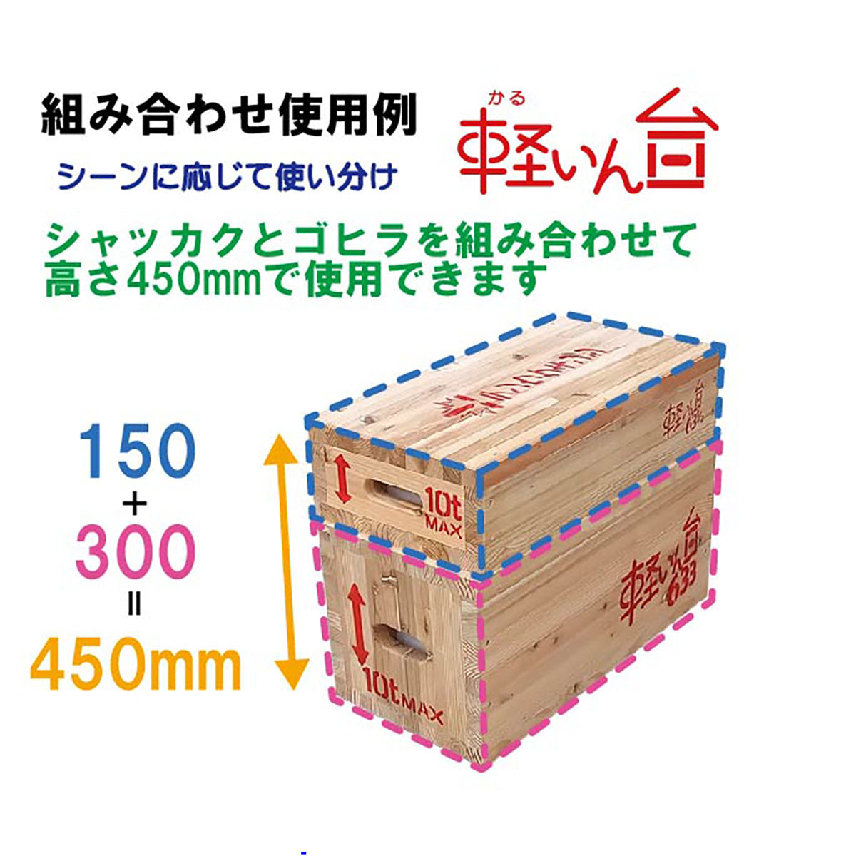 尺角 軽いん台63 1/2 ゴヒラ