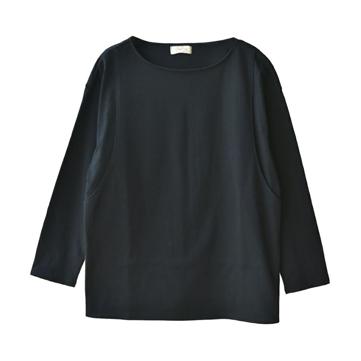 CARINO ベーシックT(長袖) ブラック