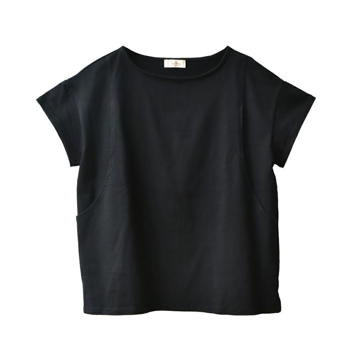 CARINO ベーシックT(半袖) ブラック