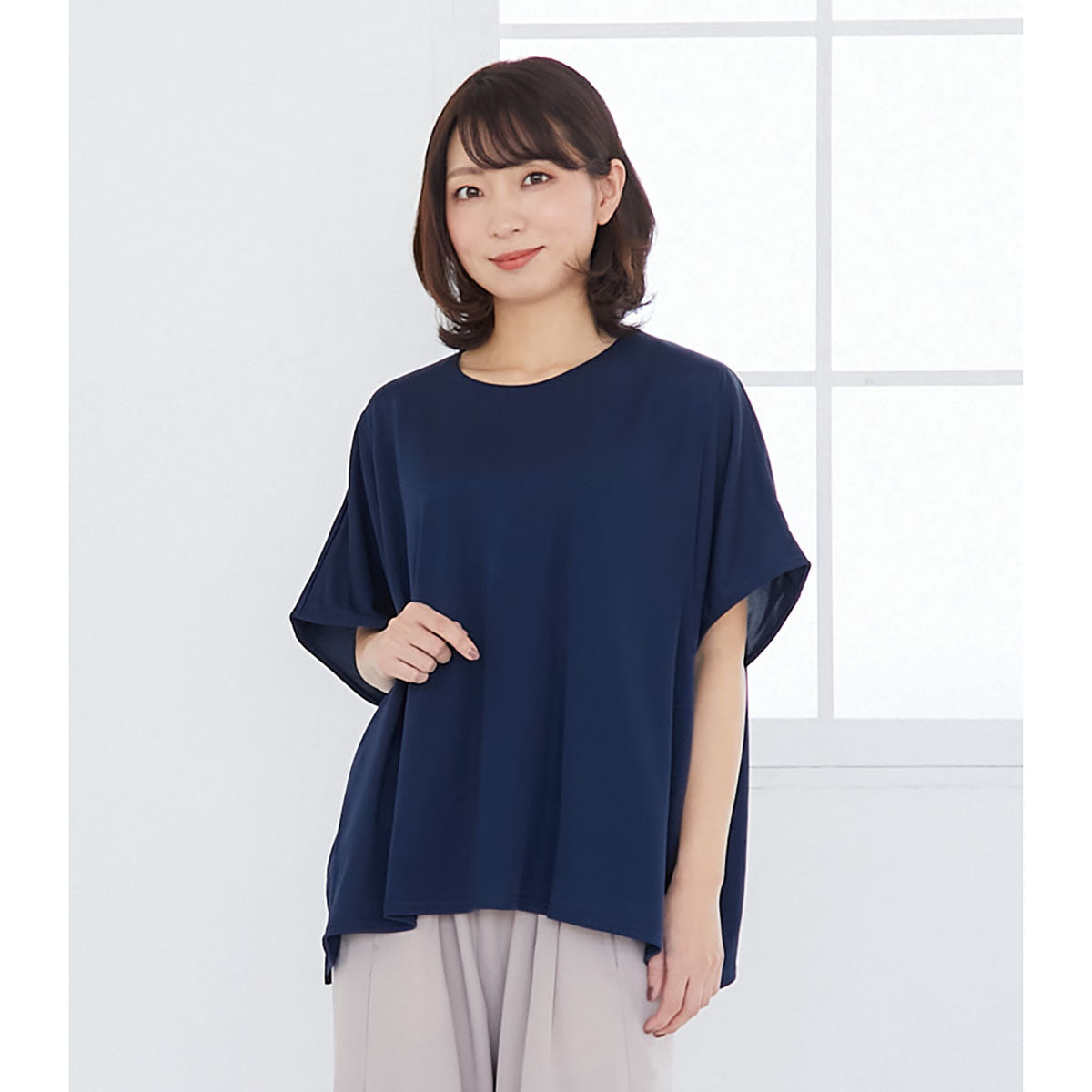 吸水速乾Tシャツ(防災Tシャツ)ネイビー