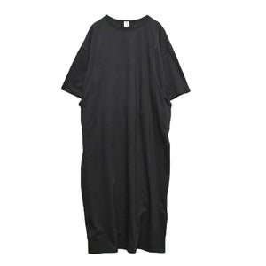 シンプルワンピース チャコール