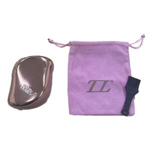 ヘアーブラシ ローズゴールド