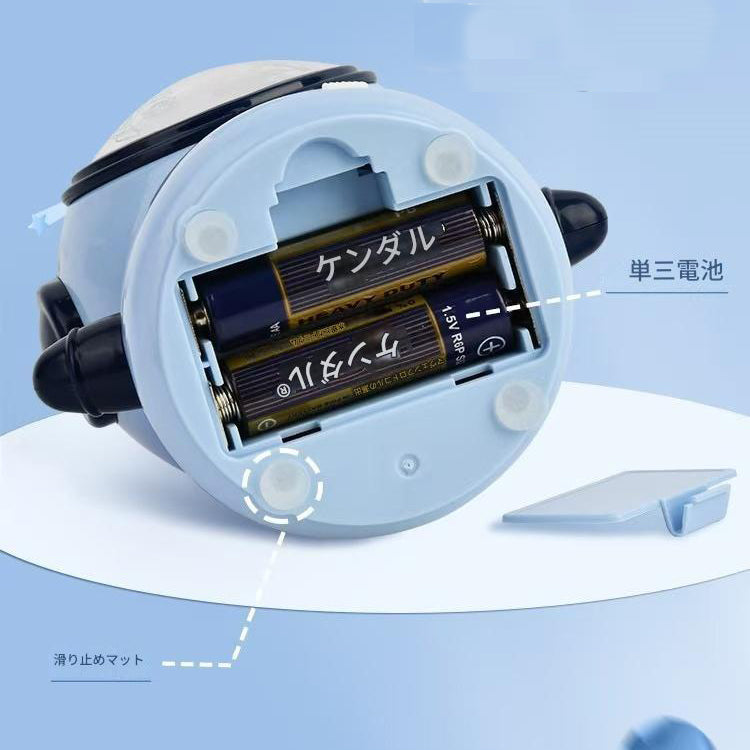 宇宙飛行士電動鉛筆削り ブルー