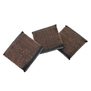 銅の力 純銅製タワシスポンジ 3個入り