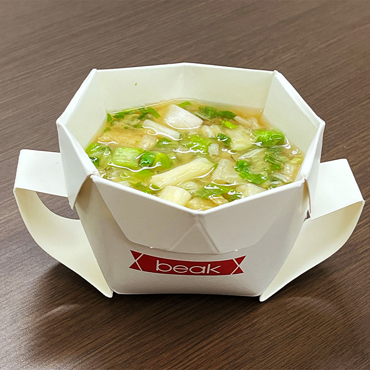 災害備蓄用 折り紙食器beak (ビーク)カップ 5枚封筒入り×30セット