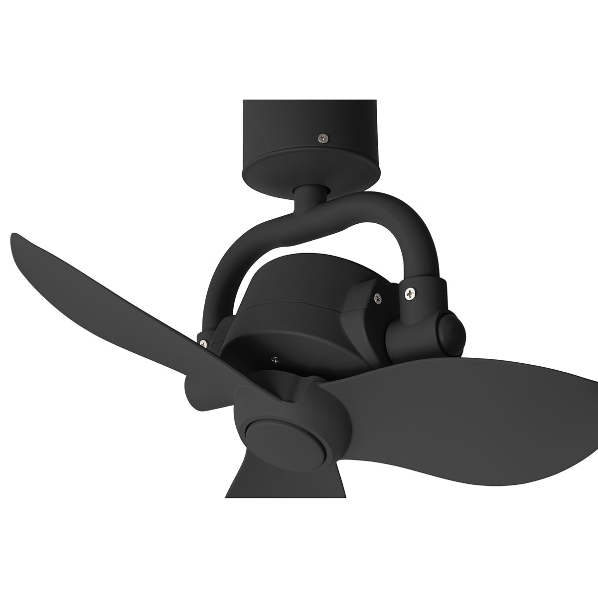 3D シーリングファン Black
