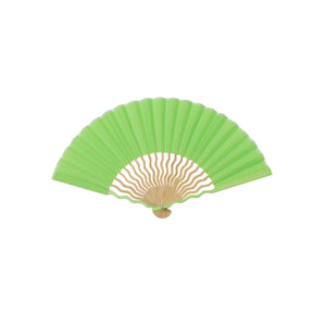 西川庄六 UNEUNE扇子 グリーン