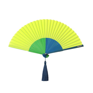 西川庄六 マルチカラー扇子 YE