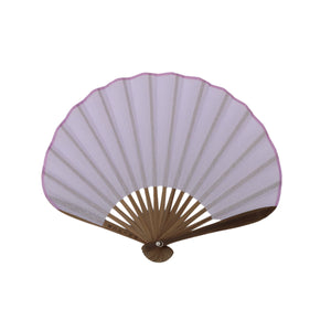 西川庄六 ふわり扇子 あさむらさき