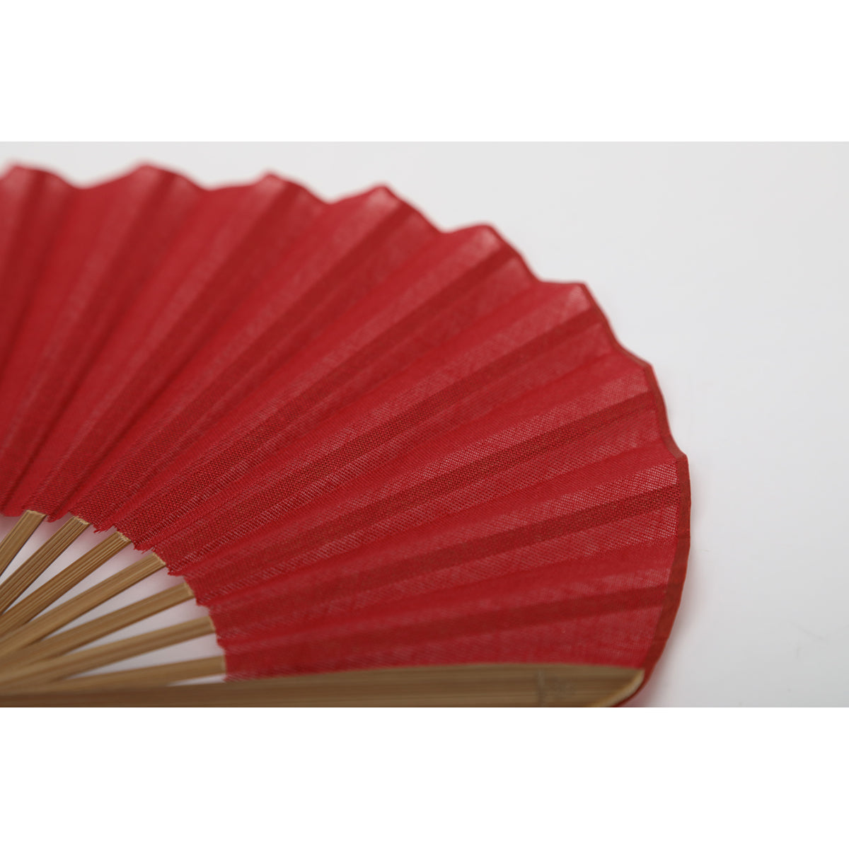 西川庄六 ふわり扇子 べに