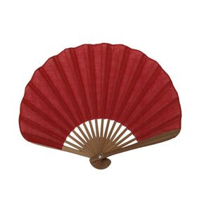西川庄六 ふわり扇子 べに