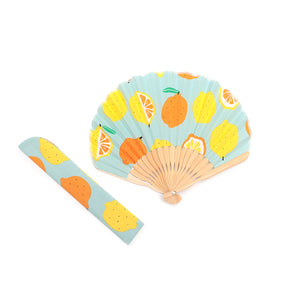 西川庄六 soleil扇子 レモン