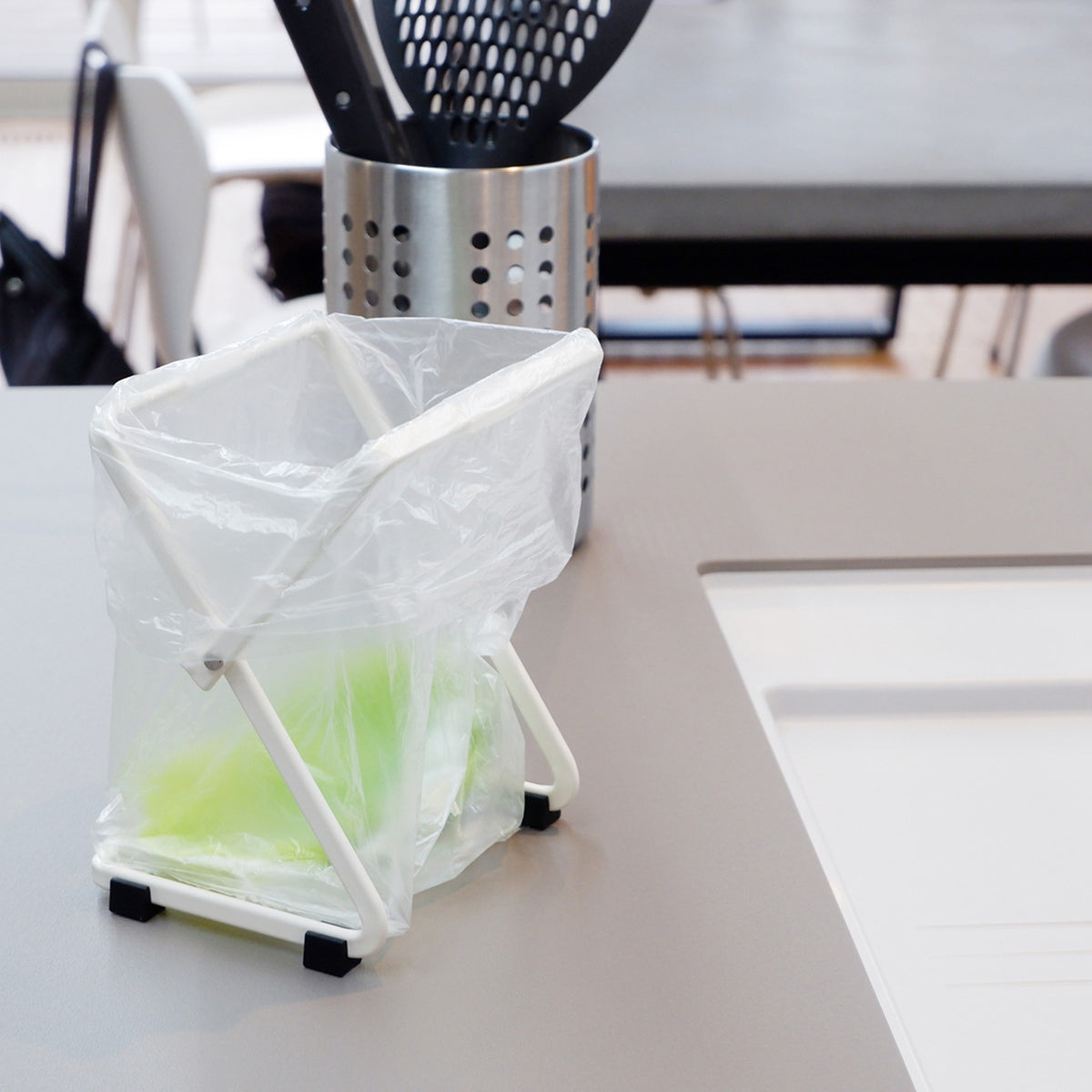 ポリ袋ホルダーS ホワイト