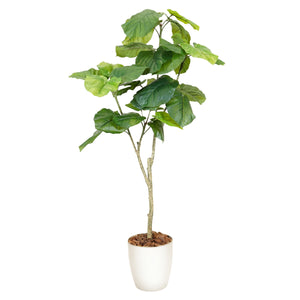 光触媒インテリアグリーン ウンベラータ150cm 鉢付き