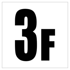 150角アルミ複合板ピクトサイン 3F