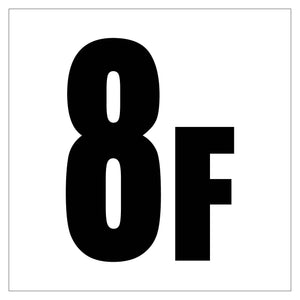 150角アルミ複合板ピクトサイン 8F