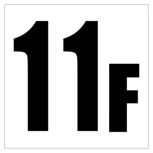 150角アルミ複合板ピクトサイン 11F