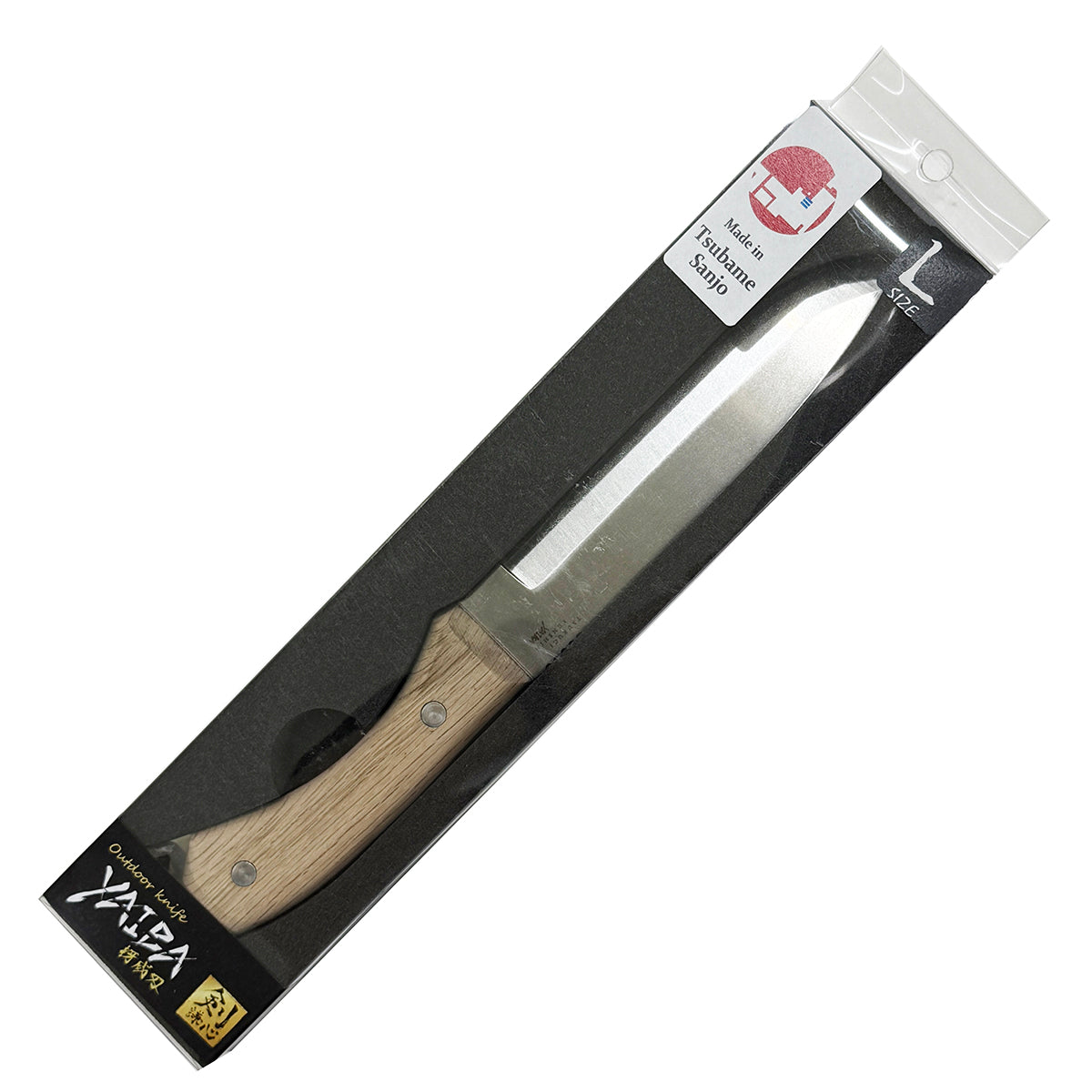 剣謙心 アウトドアナイフ 刃 L 130mm