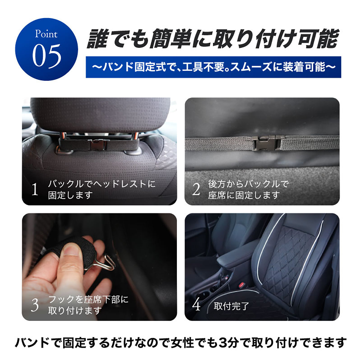 Colulu (コルル) カーファンシート シートクーラー 運転席 助手席 対応