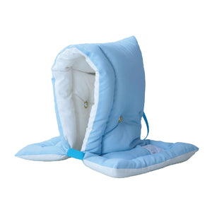 日本防炎協会認定 カネカロン防災クッション ブルー S/M/L