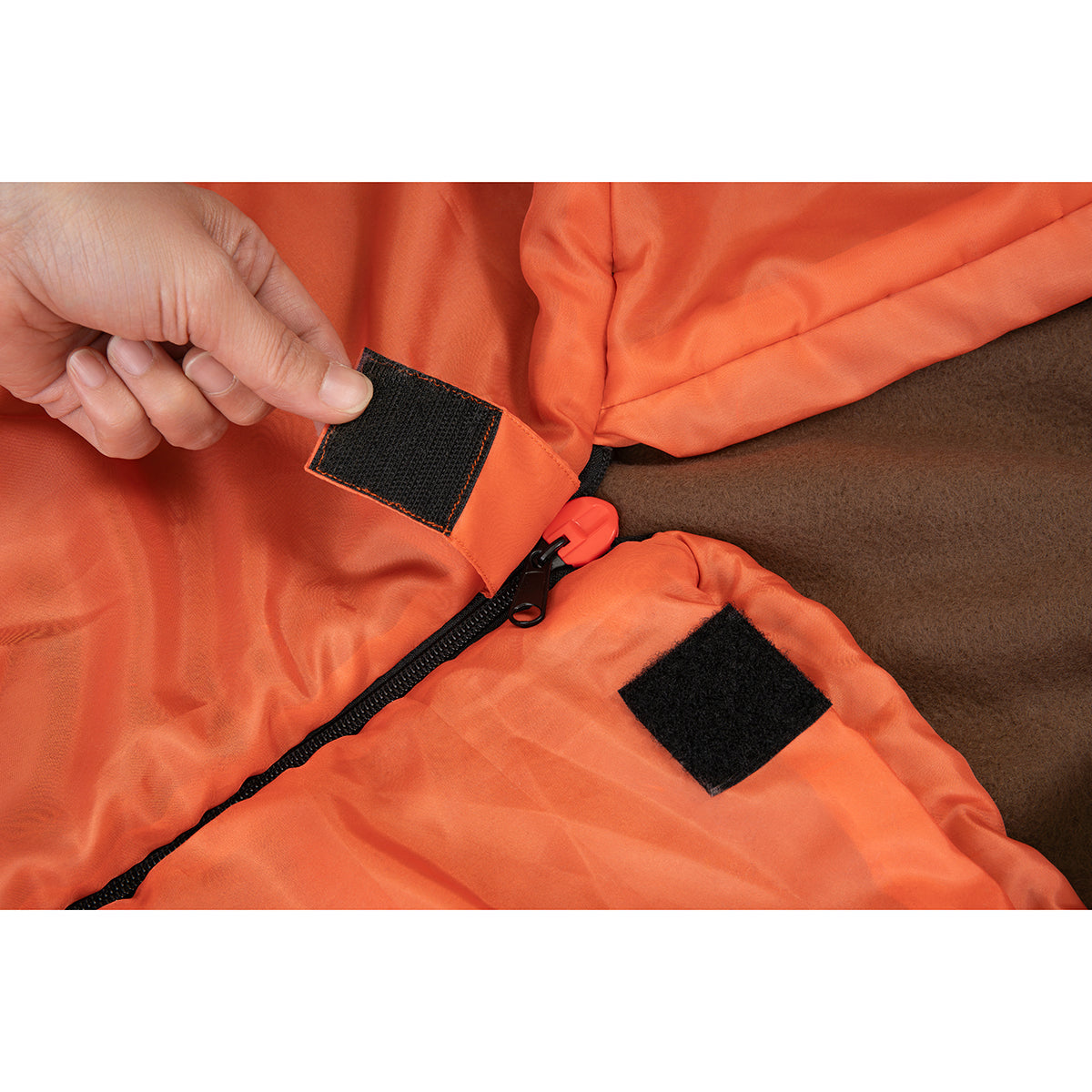 寝具メーカーの防災士が考えた MOTTETE PLUS 寝袋 グレー/テラコッタ