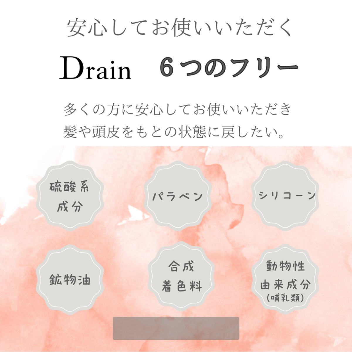 Drain ナチュラルボディウオッシュ 390ml ヘアケア