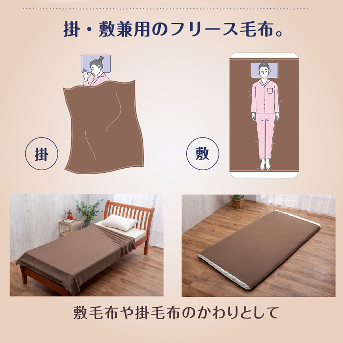 日本防炎協会認定 備蓄用難燃毛布