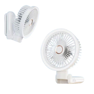 卓上扇風機7500mAh ホワイト GF12 幅150×奥行75×高さ175