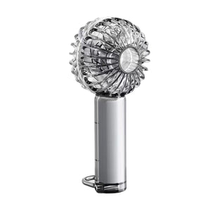 ハンディファンカラー呼吸ライト付 ブラック Y53 幅65×奥行50×高さ138