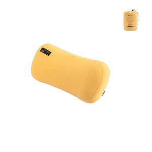 携帯用折り畳み枕(黄) HK24SS043 幅430×奥行110×高さ220