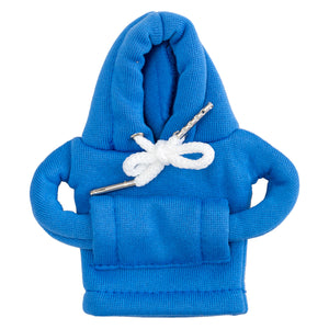 カー用品 パーカー シフトノブカバー ブルー 長さ14cm