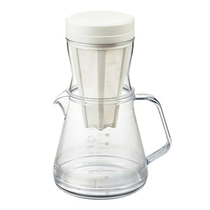 コーヒーサーバーストロン 750ml 2WAYドリッパーセット ホワイト