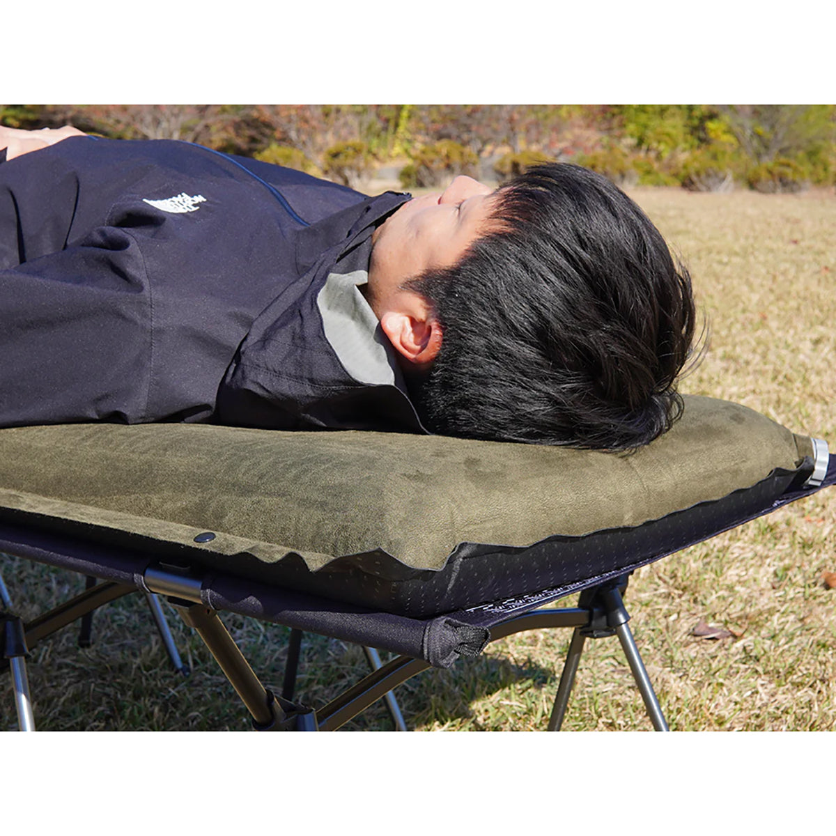 FUTURE FOX キャンプマット 10cm 自動吸気機能 オートエアバルブ搭載 182cm×57cm